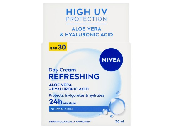 NIVEA Refreshing lehký hydratační krém SPF 30 50 ml