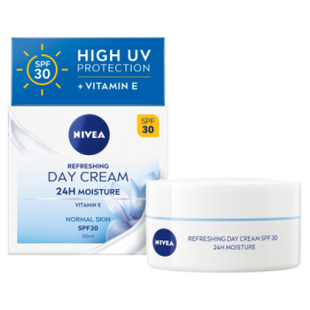 NIVEA Refreshing lehký hydratační krém SPF 30 50 ml