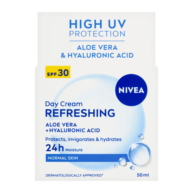 NIVEA Refreshing lehký hydratační krém SPF 30 50 ml
