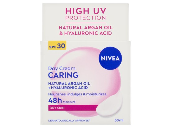 Nivea Denní krém Nourishing Day Cream SPF 30 24h Moisture 50 ml