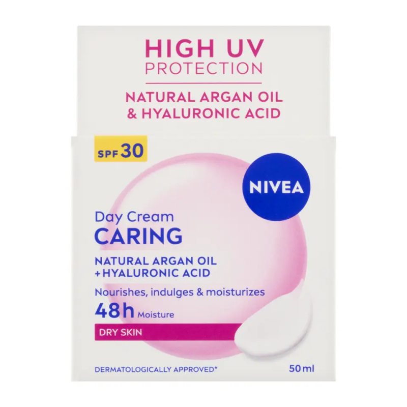 Nivea Denní krém Nourishing Day Cream SPF 30 24h Moisture 50 ml