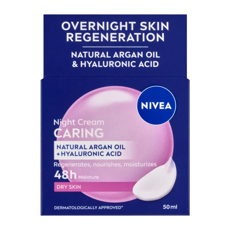 NIVEA Výživný noční krém pro suchou až citlivou pleť 50 ml