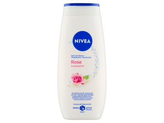 Nivea Rose & Almond Oil Pečující sprchový gel 250 ml