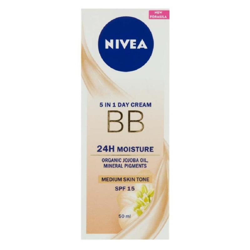 NIVEA BB Cream Denní krém s SPF odstín Medium 50 ml