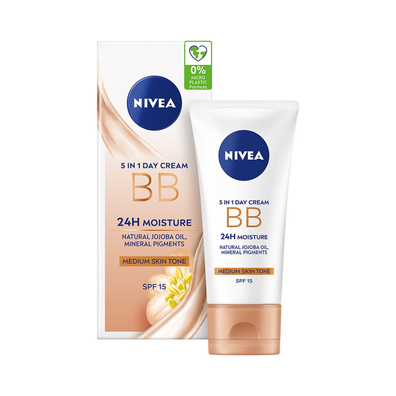 NIVEA BB Cream Denní krém s SPF odstín Medium 50 ml