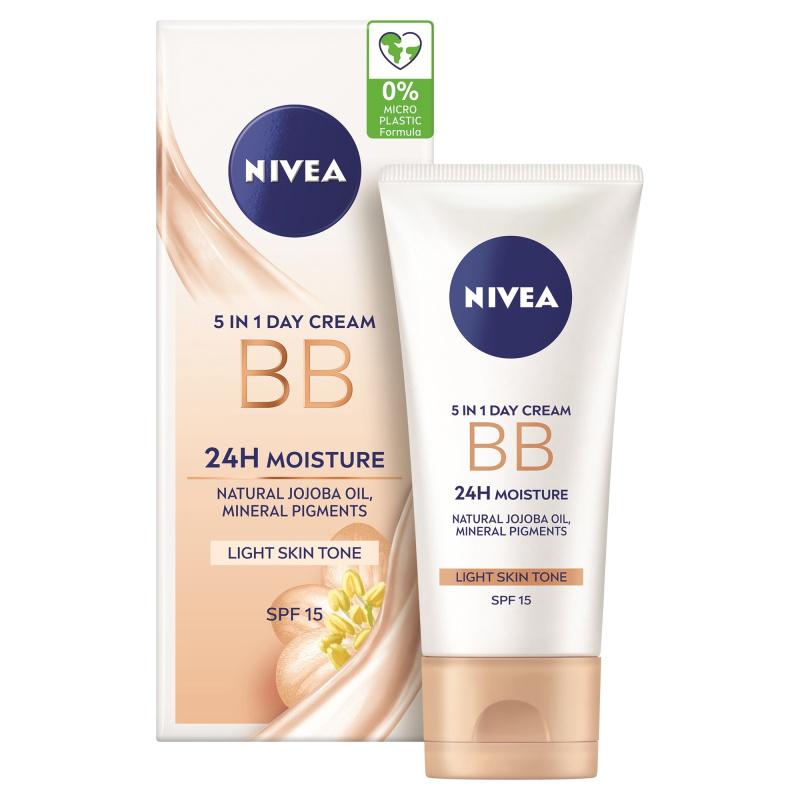 NIVEA BB Cream Denní krém s SPF odstín Medium 50 ml