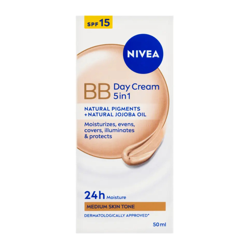 NIVEA BB Cream Denní krém s SPF odstín Medium 50 ml