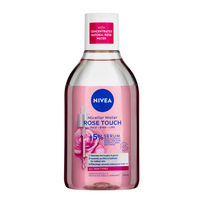 NIVEA Rose Touch dvoufázová micelární voda 400 ml