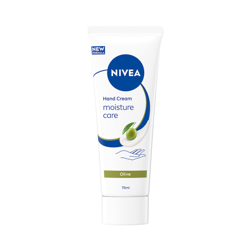 NIVEA Moisture Care Olive hydratační krém na ruce a nehty 75 ml