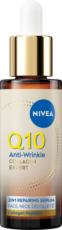 NIVEA Q10 Anti-Wrinkle Collagen Expert protivráskové sérum s kolagenem 30 ml