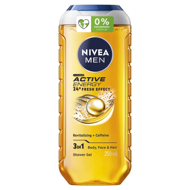 NIVEA MEN Active Energy sprchový gel pro muže 250 ml