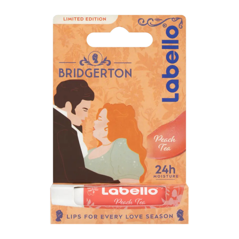 Labello Bridgerton Peach Tea tónovací hydratační balzám na rty 4.8 g