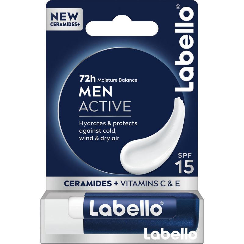 Labello Balzám na rty pro muže SPF 15 Men Active Lip Balm 4,8 g