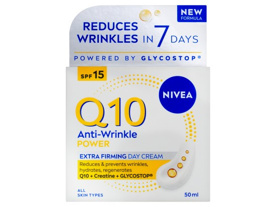 Nivea Zpevňující denní krém proti vráskám Q10 Power 50 ml