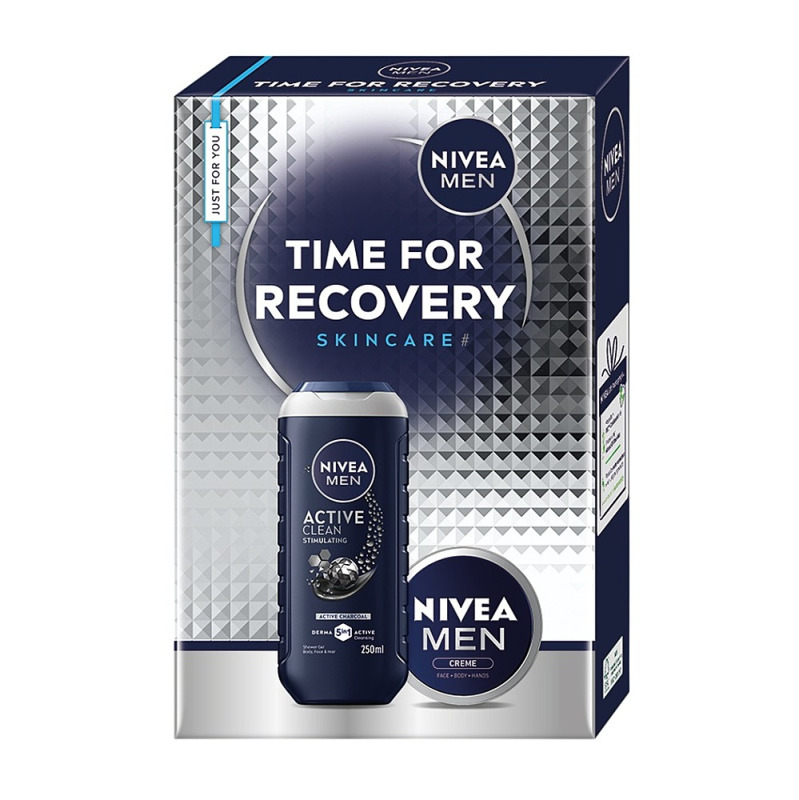 NIVEA MEN Time for Recovery dárková sada pro muže
