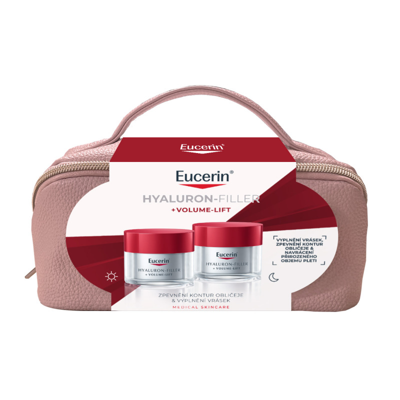 EUCERIN Vánoční kazeta Hyaluron-Filler Volume-Lift 50 ml + 50 ml