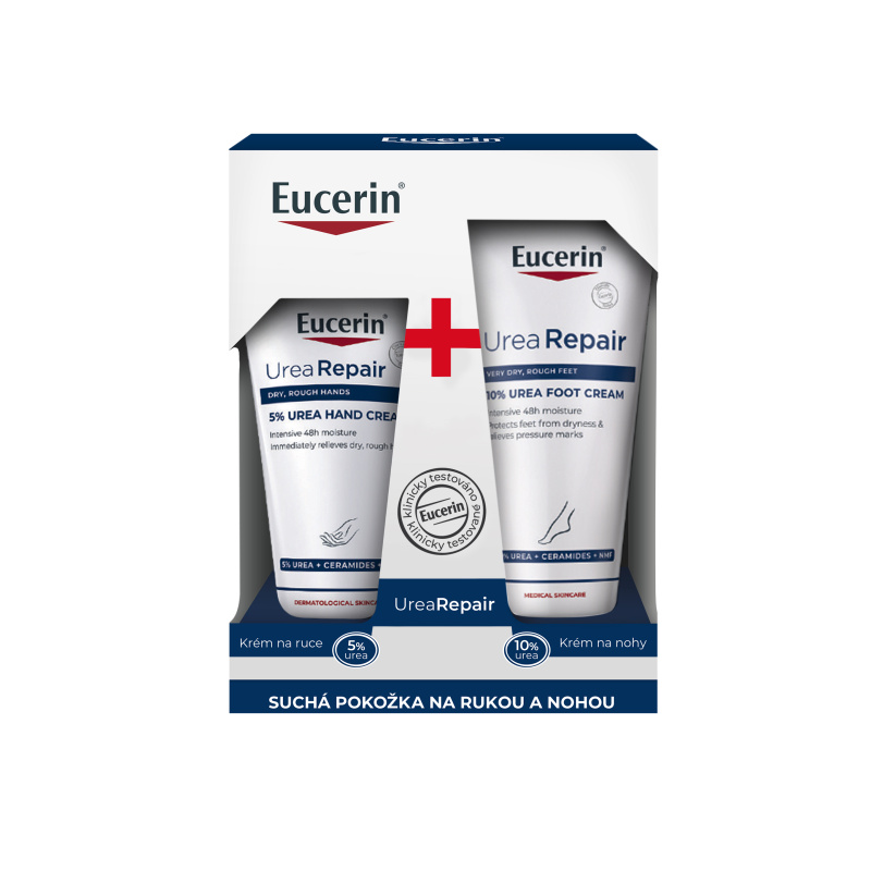 EUCERIN Kazeta UreaRepair Krém na ruce & Krém na nohy 75 ml + 100 ml