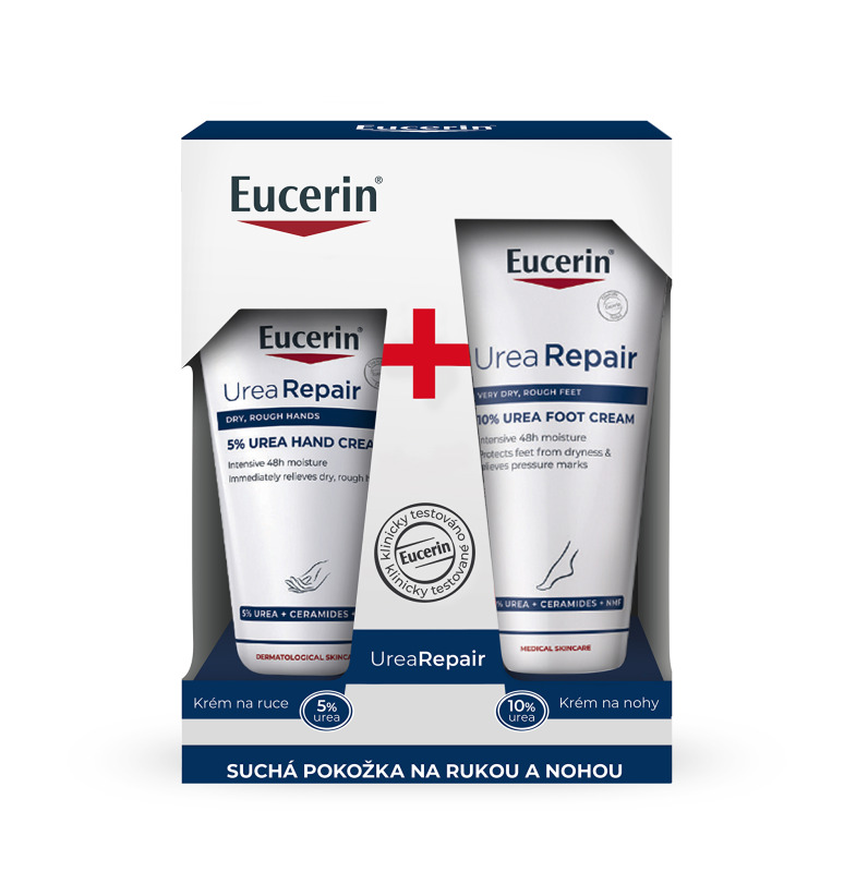 EUCERIN Kazeta UreaRepair Krém na ruce & Krém na nohy 75 ml + 100 ml