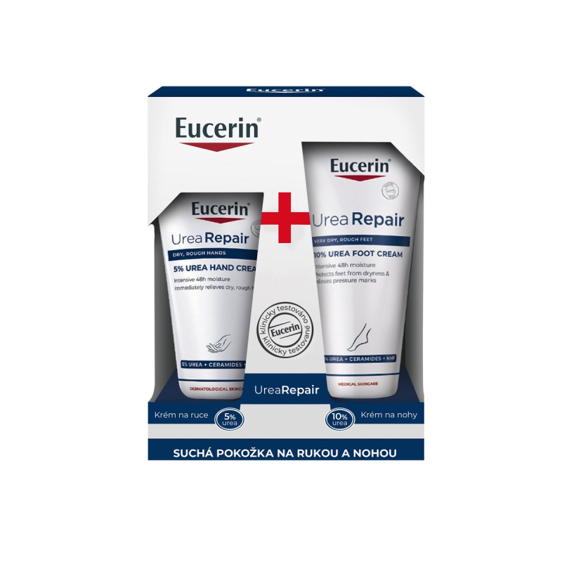 EUCERIN Kazeta UreaRepair Krém na ruce & Krém na nohy 75 ml + 100 ml
