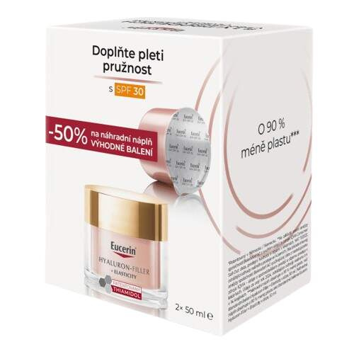 Eucerin Hyaluron-Fil.+El.Rosé d.k.SPF30+ref.2x50ml