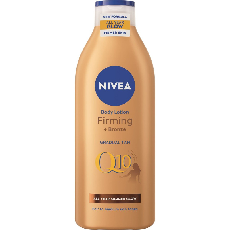 Nivea Q10 Zpevňující tónovací tělové mléko
