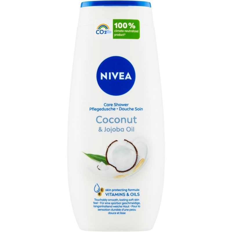Nivea Care & coconut pečující sprchový gel