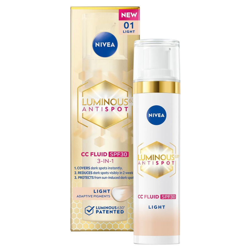Nivea Cellular Luminous CC krém světlý SPF 30