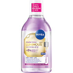 Nivea pl.voda 400ml Micel.Lum.Skin Glow