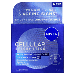 Nivea klasicka modra NIVEA noční krém 50ml Cellular Epigen