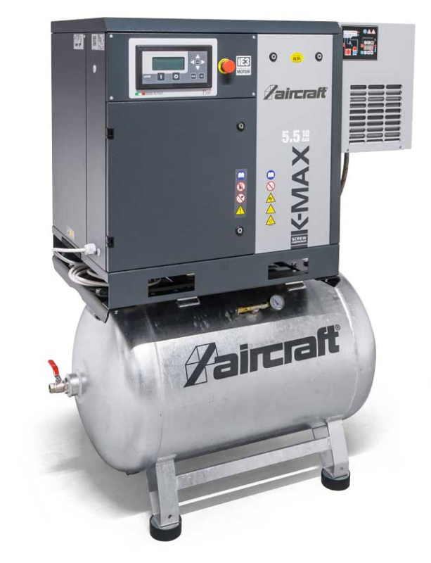 Aircraft® Šroubový kompresor A-K-MAX 5.5-10-270F K (IE3)