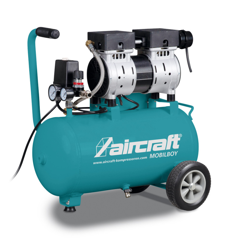 Aircraft® Bezolejový kompresor Mobilboy Silence 131/24 OF E