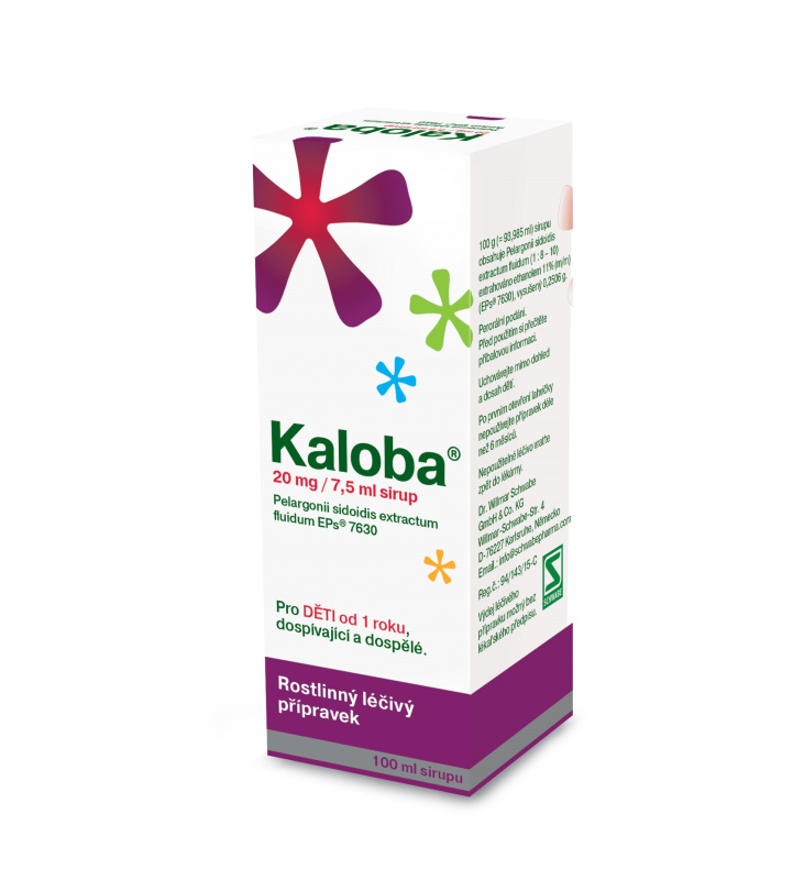 KALOBA 20 MG/7,5 ML SIRUP sirup 100ML