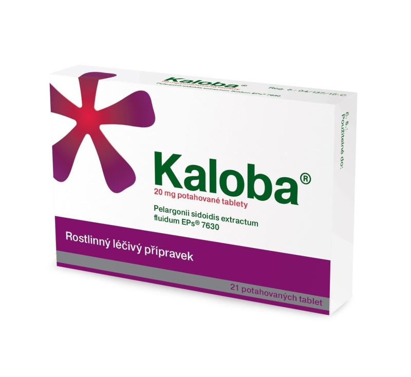 KALOBA 20 MG POTAHOVANÉ TABLETY Potahovaná tableta 21