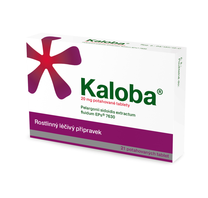 KALOBA 20 MG POTAHOVANÉ TABLETY Potahovaná tableta 21
