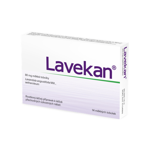 LAVEKAN 80 mg 14 kapslí
