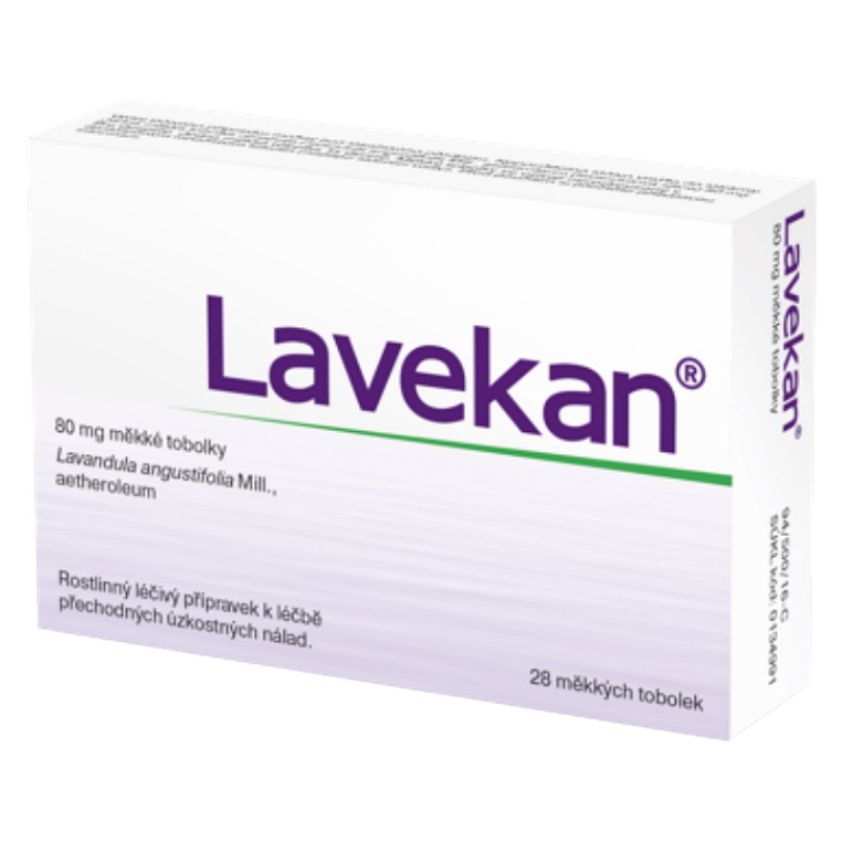LAVEKAN 80MG Měkká tobolka 28