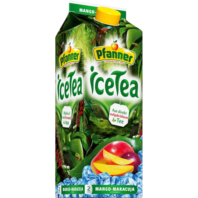 Pfanner Ledový čaj Mango a Maracuja