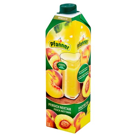 Pfanner Nektar broskev 50 % 1 l