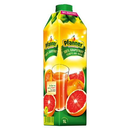 Pfanner Džus růžový grapefruit 100%