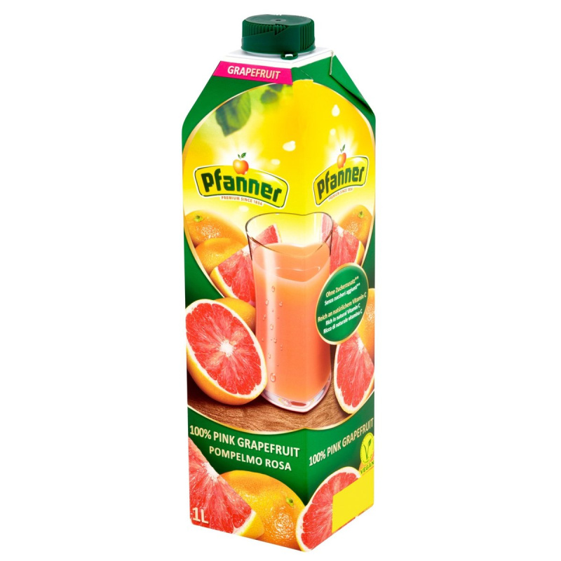 Pfanner Džus růžový grapefruit 100%