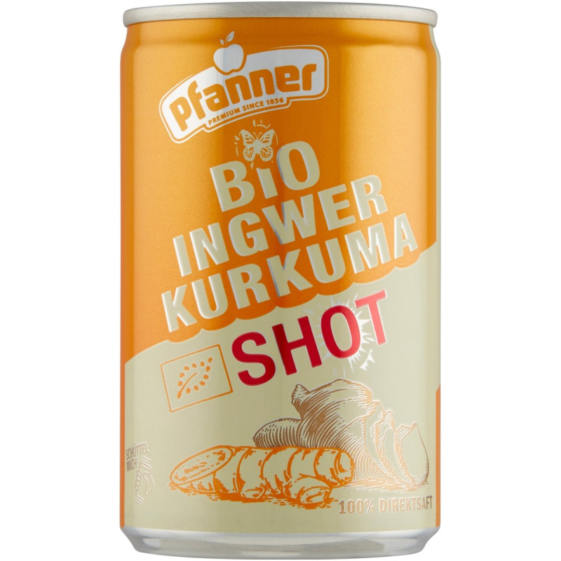 Pfanner BIO Ginger Kurkuma shot