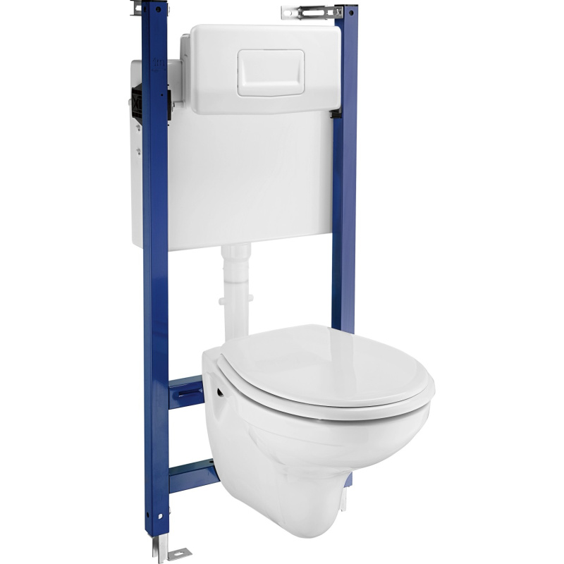 baliv Sada závěsného WC vč. WC sedátka a předstěnového modulu