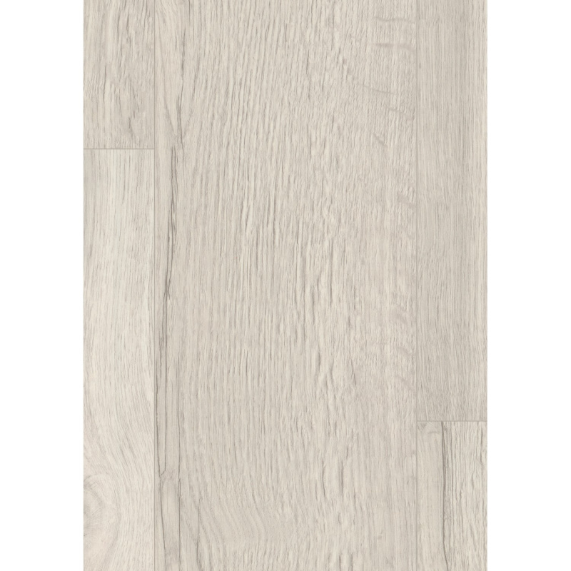 Vzorek kompozitní podlahy Egger GreenTec EHD027 dub Elva bílý 7,5x297x210mm