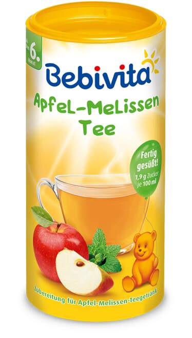BEBIVITA Instantní čaj Jablko-Meduňka 200 g