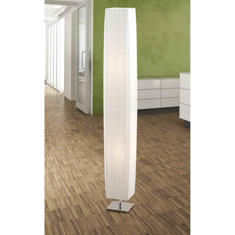 Svítidlo s plisé stínítkem bílé