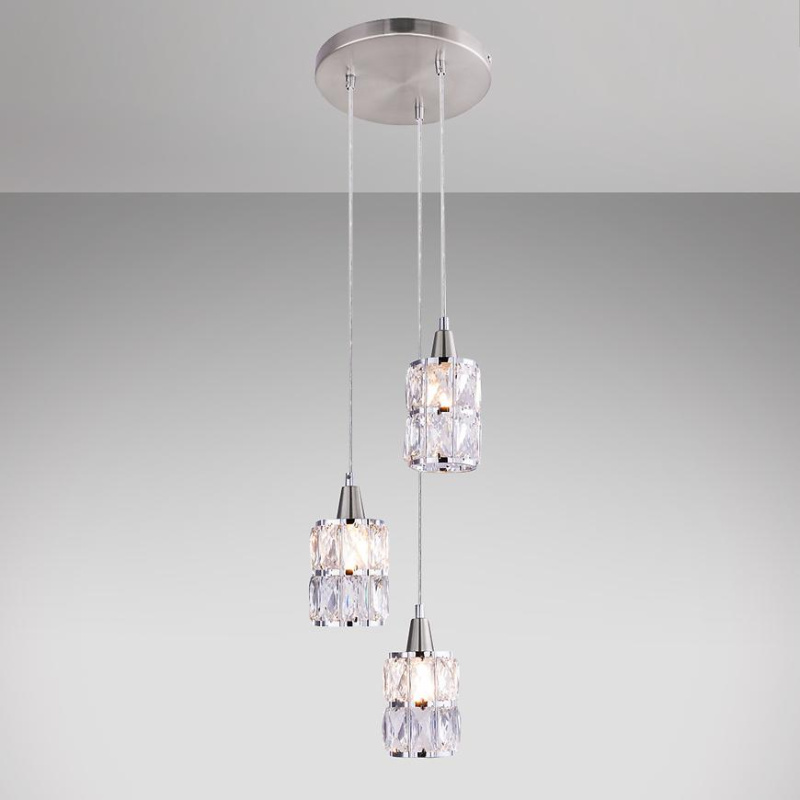 Svítidlo 15760-3 CHROM KRYSTALY LW3