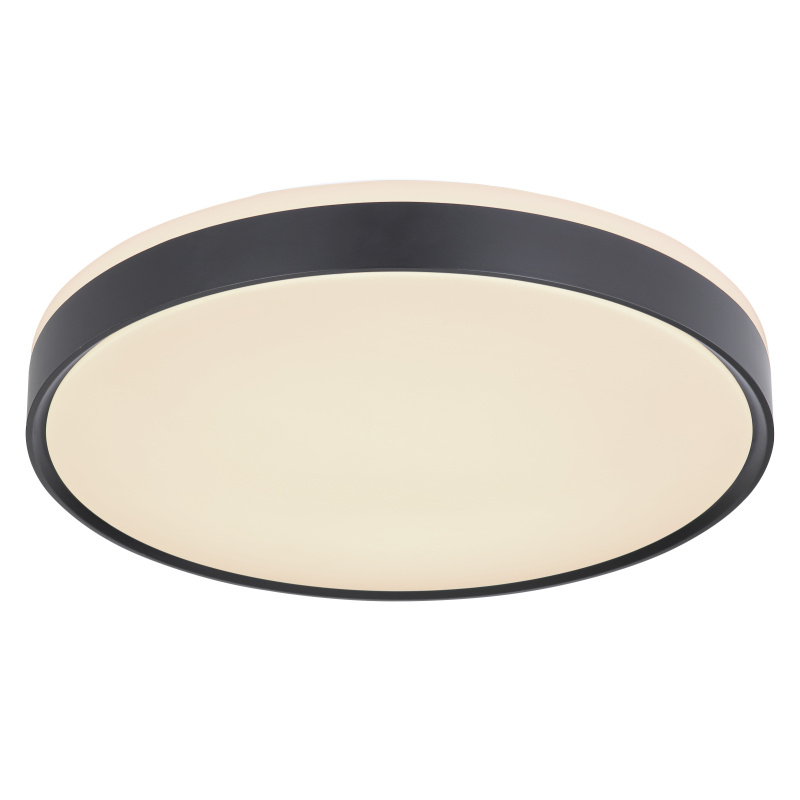 GLOBO Smart LED stropní svítidlo Sonny ⌀ 50,5cm, 2700-6500K Barva: Černá