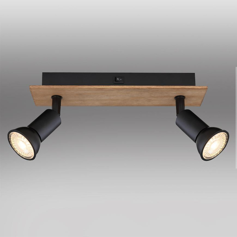 Svítidlo 57998-2W dřevo LS2