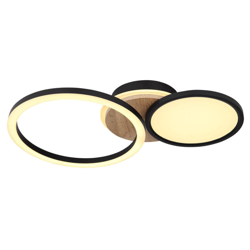 GLOBO LED stropní svítidlo SID 28 W, 3300 lm, 3000 K, 515 x 300 x 105 mm