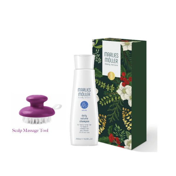 Marlies Möller Xmas set (Volume Daily Shampoo+dárek) šampony na objem vlasů 200 ml